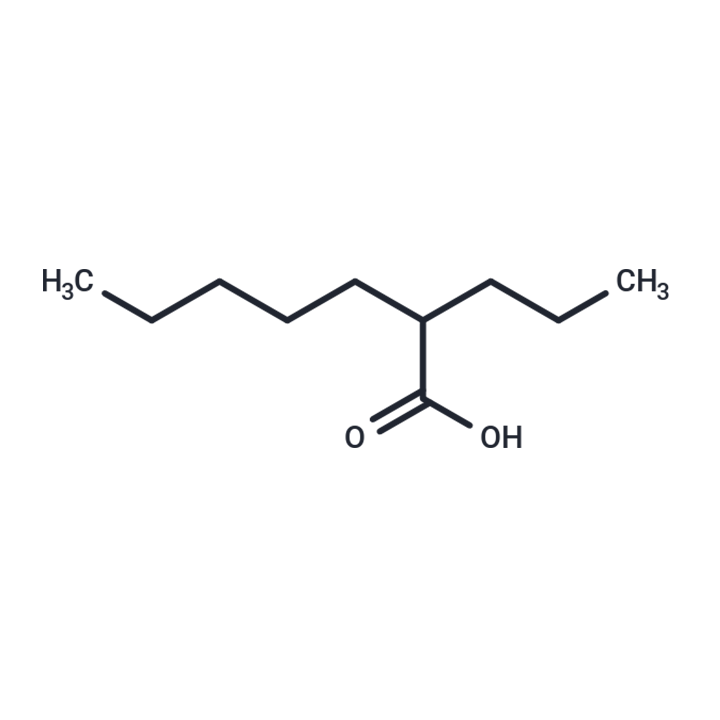 2-Propylheptanoic Acid molecular structure